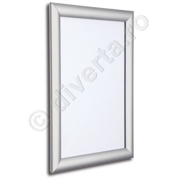 Rama aluminiu pentru puzzle 34x48 cm 25 MM, culoare argintiu (silver) mat,